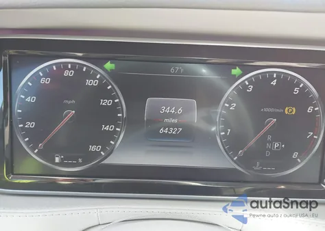 2015 Mercedes-Benz S 550 z USA, uszkodzony, nr VIN WDDUG8CB6FA148915